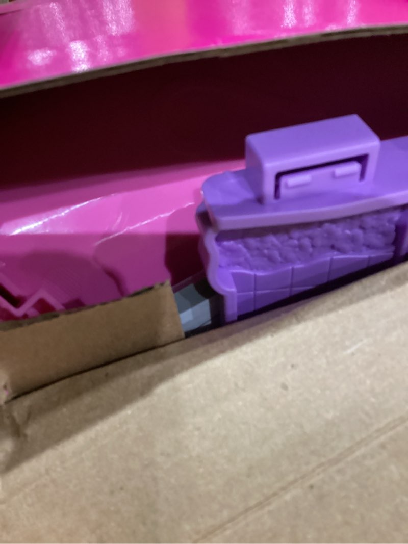 Condition photo showing Good Condition for Barbie Dream Pool Playset with 6 Play Areas, Including Slide & Bubbling Hot Tub, Plus 20+ Accessories Like Pet, Floaties & More