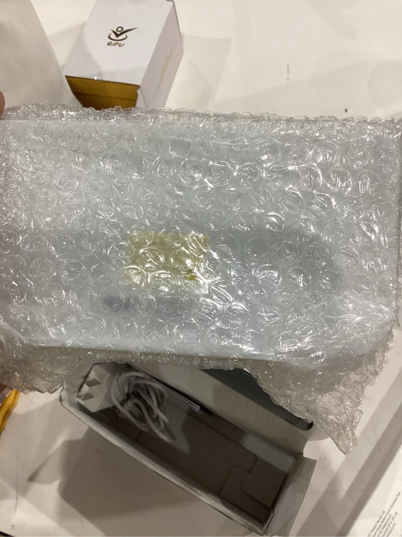 Condition photo showing New/Like New for Slim LED Digital Alarm Clock, Mirror Surface for Makeup, with Diming, Large Display, Easy Setting, USB Ports, Modern Decor for Bedroom, Desk, Xmas, Birthday Gift for Women, Sister, Teen Girl, Silver