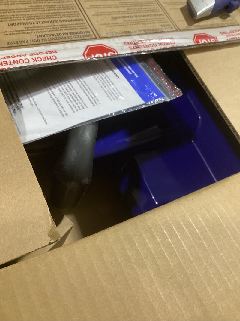 Condition photo showing As Is for Westinghouse WSnow11S 24V Cordless Snow Shovel 11 Inch Kit, 24V 4Ah Battery, Fast Charger, Electric Snow Shovel with 20ft Throwing Distance, Plows 75lbs/min, Compatible with Snow Joe Batteries 11 Inch with Battery/Charger