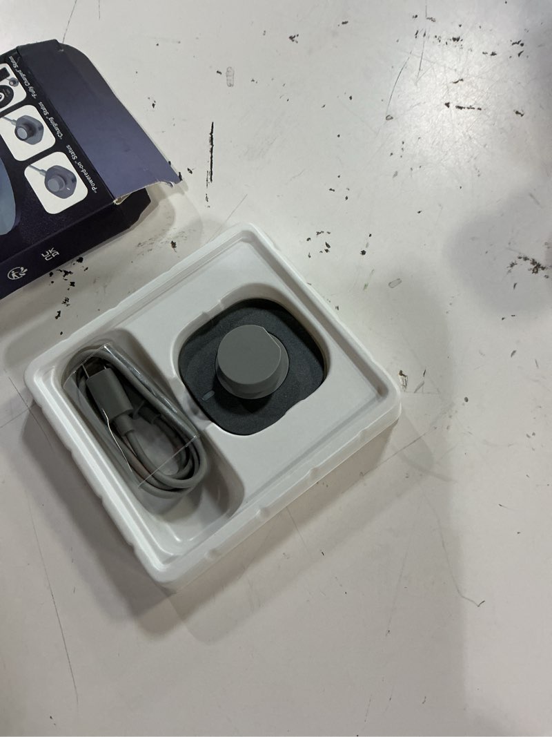 Condition photo showing Good Condition for charger compatible with ultrahuman ring-size 13,fast safe charging dock with usb-c cable,portable design for ultrahuman ring air,silver gray