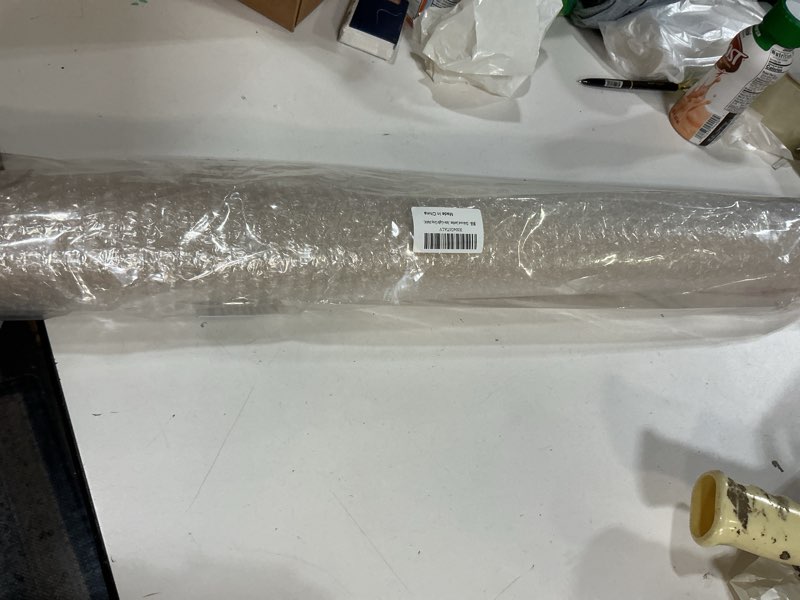 Condition photo showing New/Like New for Leather Table Cover,1.8mm Thick,36x54 Inch Table Protector,Table Protector for Dining Room Table,Table Protectors for Rectangle Tables.(Off White+Light Gray,36x54) Off White+light Gray 36×54inch