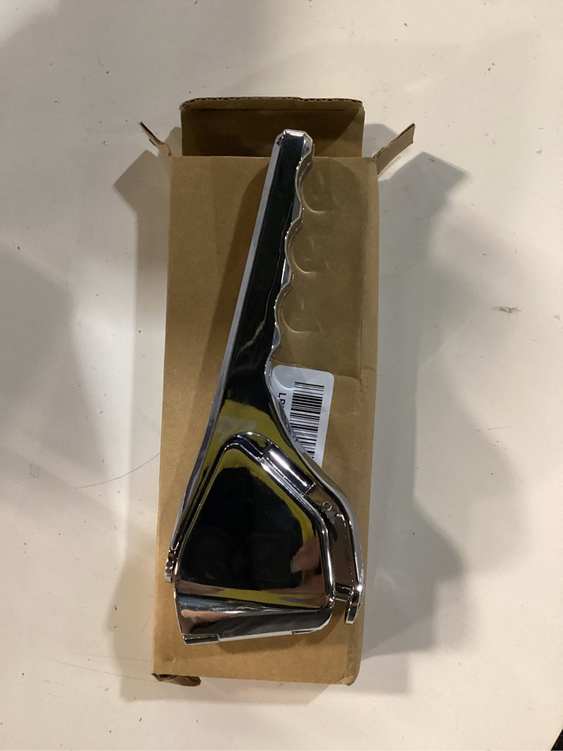 Condition photo showing New/Like New for heavy duty lemon squeezer stainless steel - max extraction manual juicer - easy squeeze fold-flat lime citrus handheld juice extractor silver large