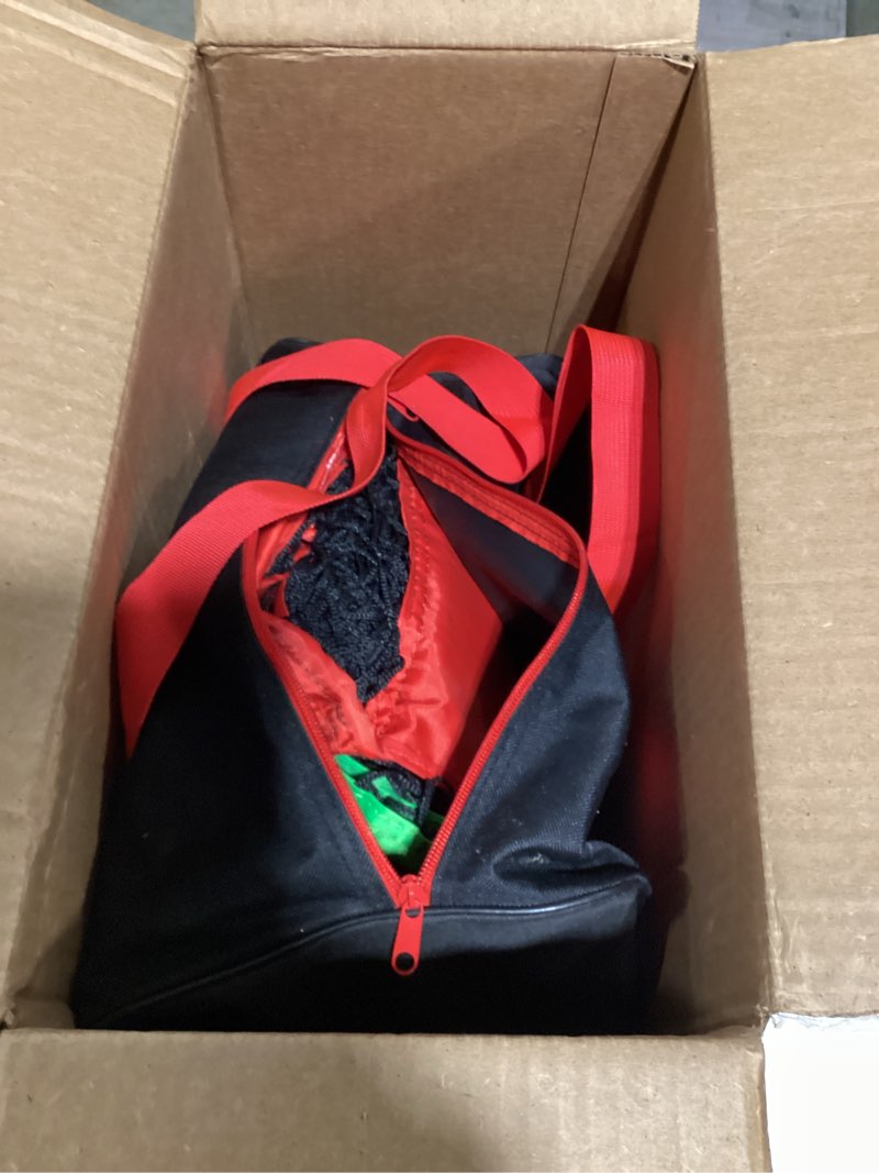 Condition photo showing Good Condition for 7x7 ft baseball & softball practice net with 9 numbered strike zone | pro training net for hitting, pitching & batting | with carry bag, bow frame for all ages & skills