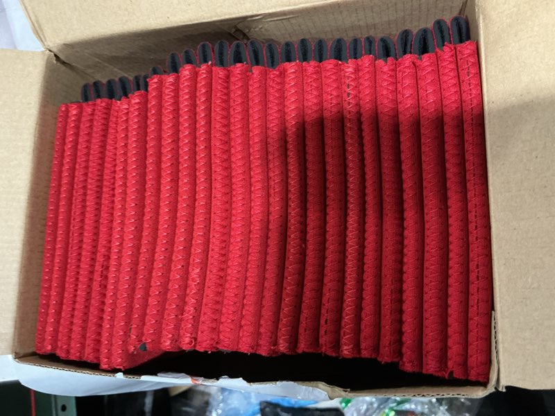 Condition photo showing New/Like New for tahoebay slim neoprene can cooler sleeves (25-pack) skinny tall cans bottles 12 oz thin fit seltzer size insulated bulk sublimation blanks for heat press vinyl plain blank (red)