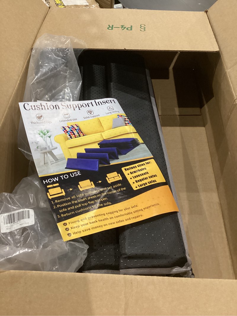 Condition photo showing Good Condition for Meliusly Flex Couch Cushion Support for Sagging Cushions (24x72) Extra Comfort Sofa Cushion Support Board for Sagging Seat, Deep Couch Supporter for Under The Cushions, Loveseat Saver