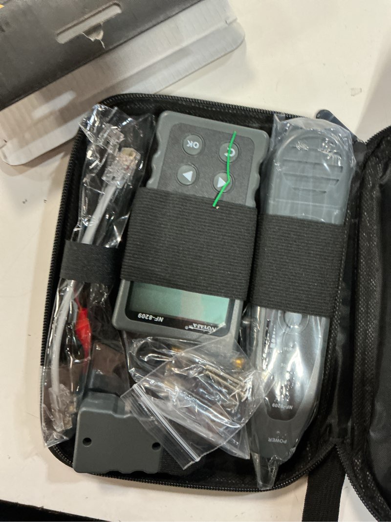 Condition photo showing New/Like New for noyafa advanced network cable tester with poe& ncv & lamp for cat5e/cat6/cat6a, multifunction wire tracker cable tester for tracker underground telephone line finder home repair