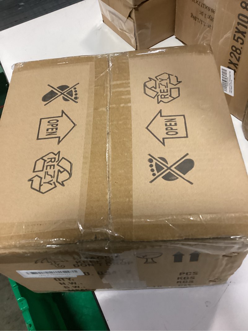 Condition photo showing New/Like New for 2Pack Flush Mount Ceiling Light Fixture,Black Farmhouse Kitchen Lighting Fixtures Ceiling Rustic Light Fixtures for Dining Room, Kitchen, Porch, Hallway, Entryway(Black & Gold Border) Black & Gold 2 Pack(9.8 in)