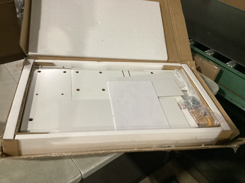 Condition photo showing Good Condition for ChooChoo Slim Bathroom Storage Cabinet, Small Narrow Storage Organizer with Slide Out Drawers, Freestanding Toilet Paper Holder, Bathroom Cabinet for Small Places, White