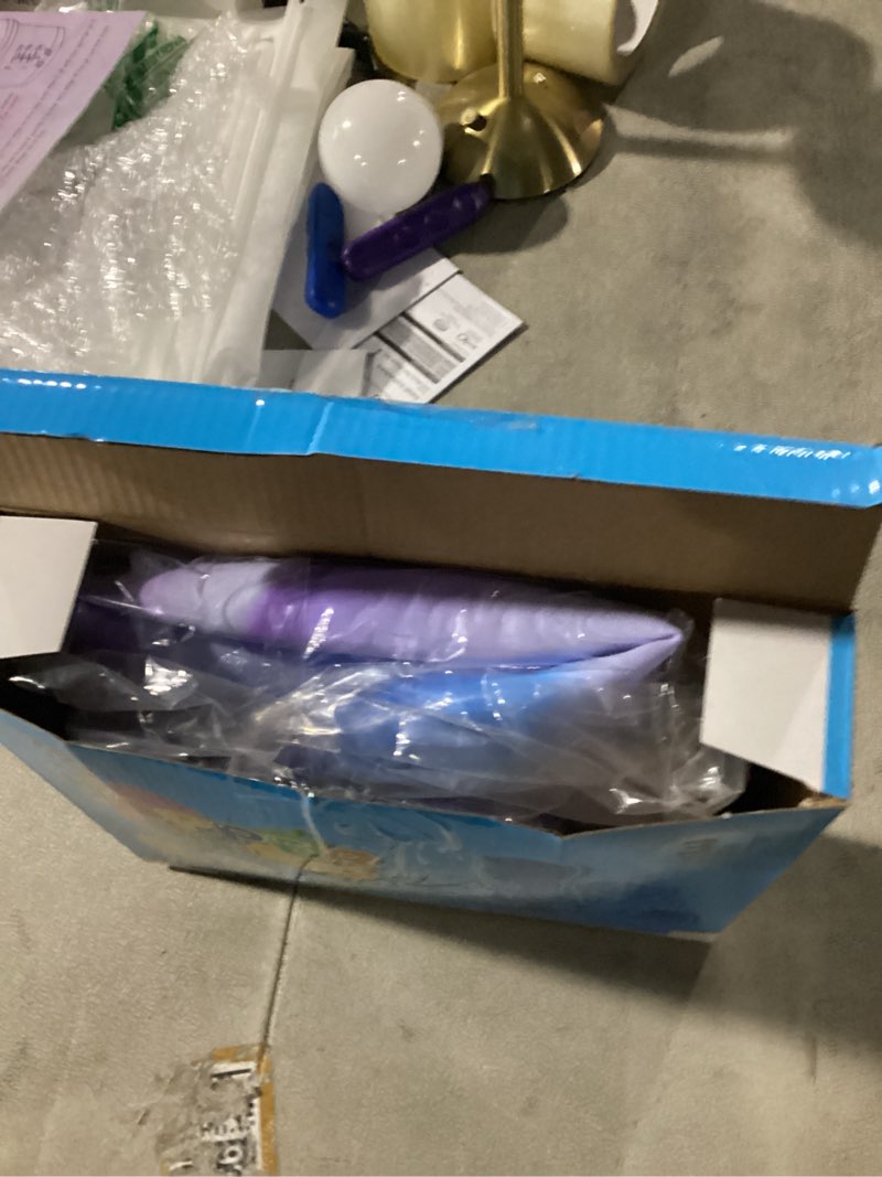Condition photo showing Good Condition for ZOOJOY Hopper Ball, Hopping Toys for Kids, 18inch Bouncy Ball with Handle for Boys Girls Aged 3-8, Inflatable Clouds Bounce Hopper Toy with Pump Age:3-8(18''/45cm) Purple Clouds