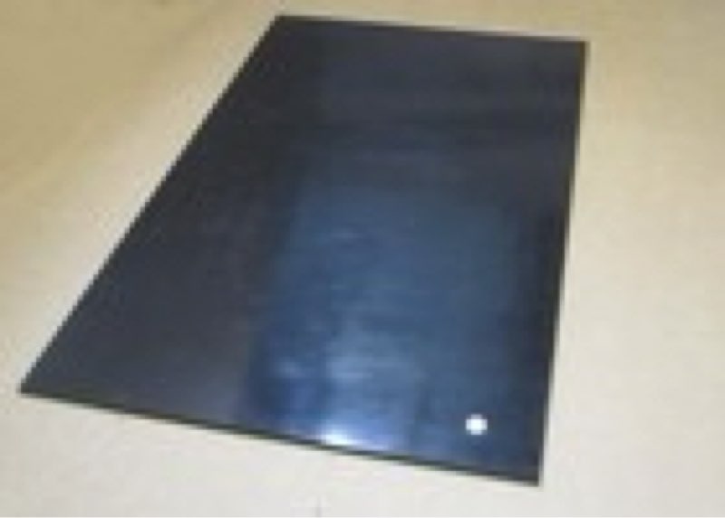 HDPE (Polyethylene) Sheet Black, ( 2 pieces) 