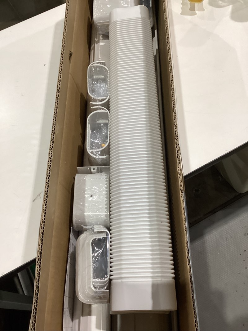 Condition photo showing New/Like New for 4'' 17 Ft Mini Split Line Cover Set Kit, Ductless Pipe Cover for Mini Split Line, Line Set Cover for Mini Split, Central AC Pipe Cover 4" x 17 Feet