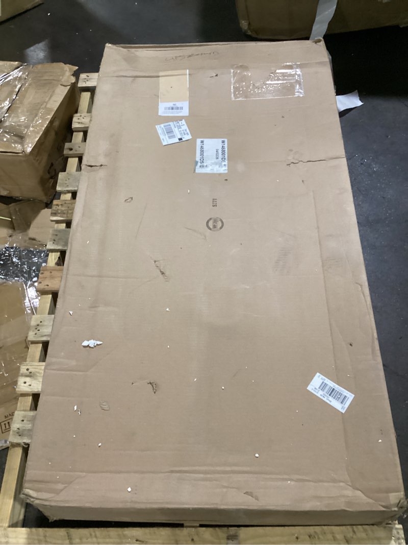 Condition photo showing New/Like New for 50 gallon rv fresh water tank, potable water storage tank for drinking, cooking, cleaning, showering, for campers, trailers, motorhomes, rvs, low-profile shape, 57" x 31" x 9" (wt-1468) low-profile 50 gallon (57in)