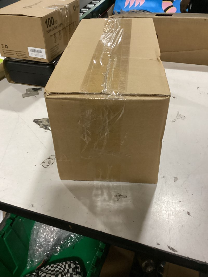 Condition photo showing New/Like New for portable ac window vent kit, with 5.9" exhaust hose, 5.9" coupler and bird guard, adjustable air conditioner window seal kit length range (17" to 63"), universal sliding ac vent kit