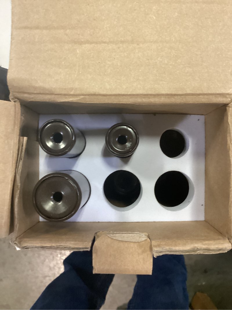 Condition photo showing As Is for 1 inch heavy duty double bay window curtain rods,36-72 inch center rod for window (24 to 68 inch), 20-36 inch side rods for windows (16-32 inch), antique bronze, end cap finials antique bronze 36-72"