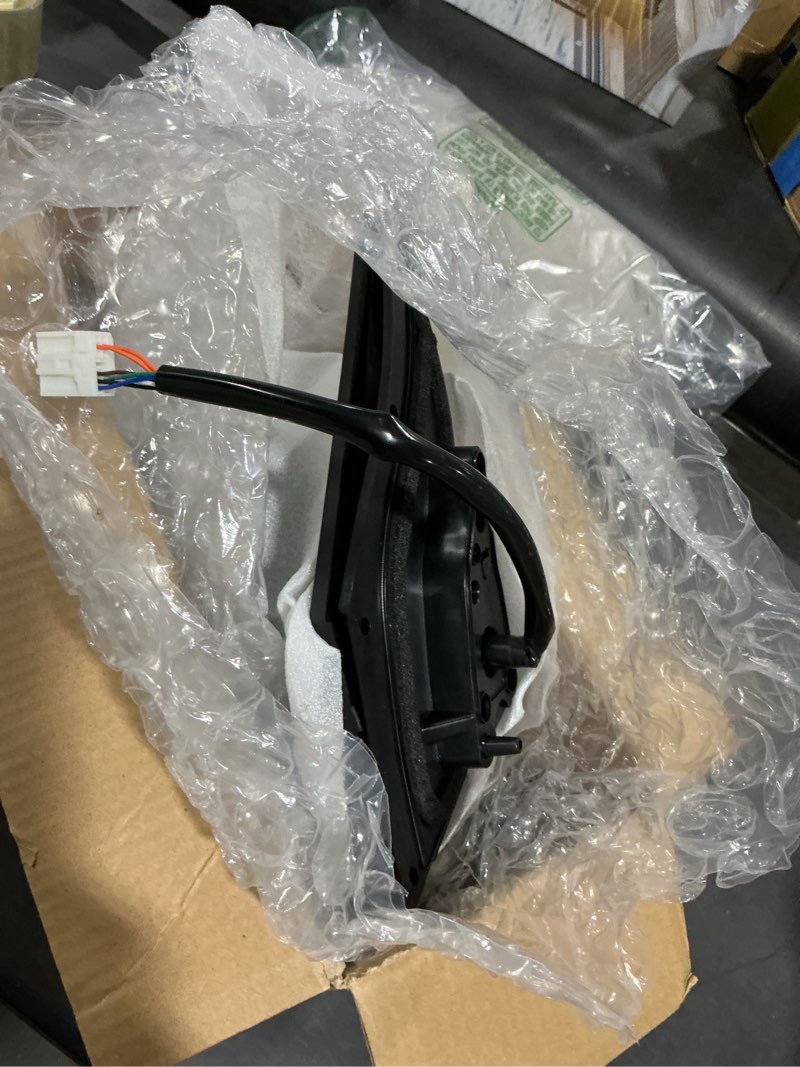 Condition photo showing Good Condition for Right Passenger Side Mirror Compatible With 2009 2010 2011 2012 Toyota RAV4 With Manual Folding Power Glass Heated Turn Signal Black Replace#8794042A70(7Pins)(Japan Bulit) R-7Pins