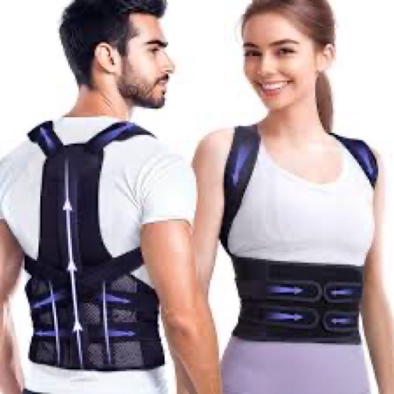Kepwaa Posture Corrector for Women and Men, Full Back Brace Support, FSA&HSA Eligible, Adjustable Sh