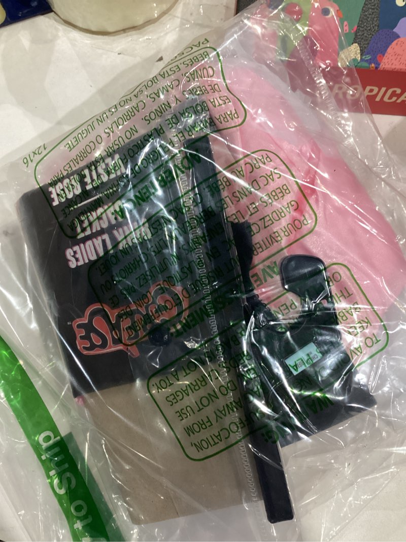 Condition photo showing As Is for Amscan Girls Classic Pink Grease Jacket- Standard Size | 1 Pc., Multicolor, Medium US