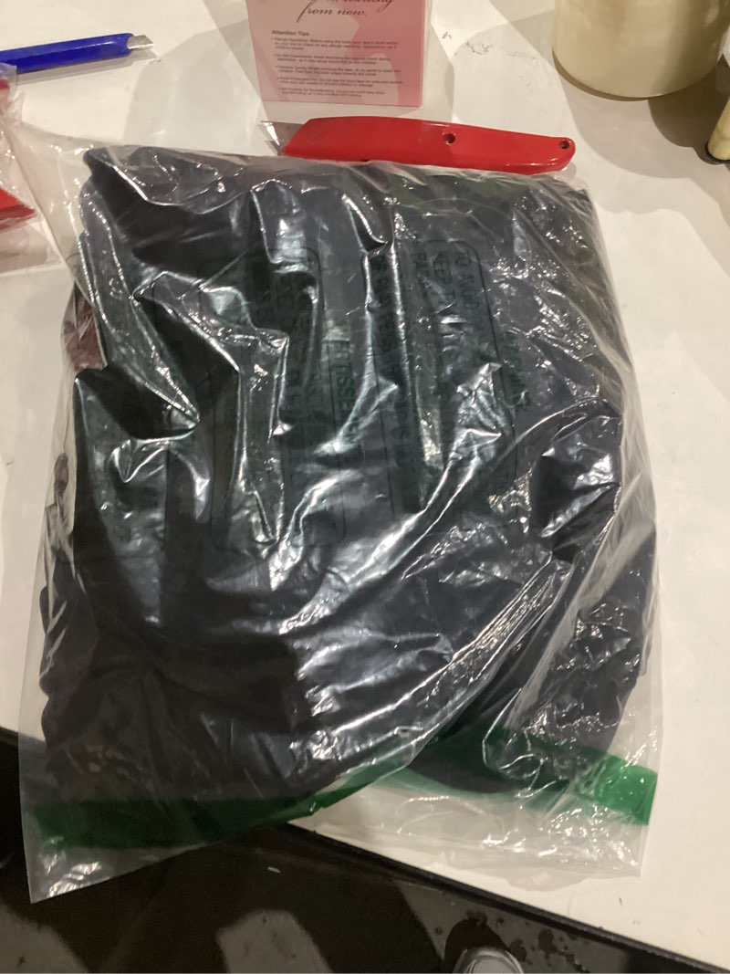 Condition photo showing As Is for BTFBM Women's Maxi Dresses Spring 2026 Long Sleeve Ruched Bodycon Solid Ruffle Mermaid Cocktail Wedding Guest Dress Black Large