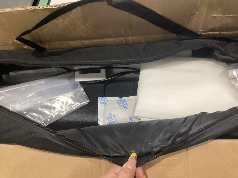 Condition photo showing Good Condition for duclus light box photography, 32×32inch professional photo studio booth photobox, portable 210 led lightbox shooting tent folding with 6 colors backdrops for large product or jewelry photography… 32*32 inch