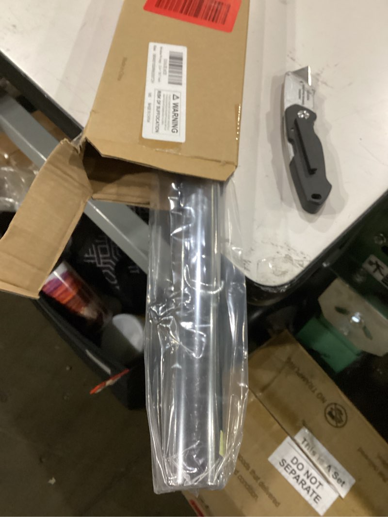 Condition photo showing Good Condition for sunbaby window tint for home, one way privacy film heat & uv blocking, static cling no glue renter friendly cover for home bedroom, office & sliding glass door, 35.4 x 78.7 inch with 3 tools, silver silver 35.4 x 78.7inch