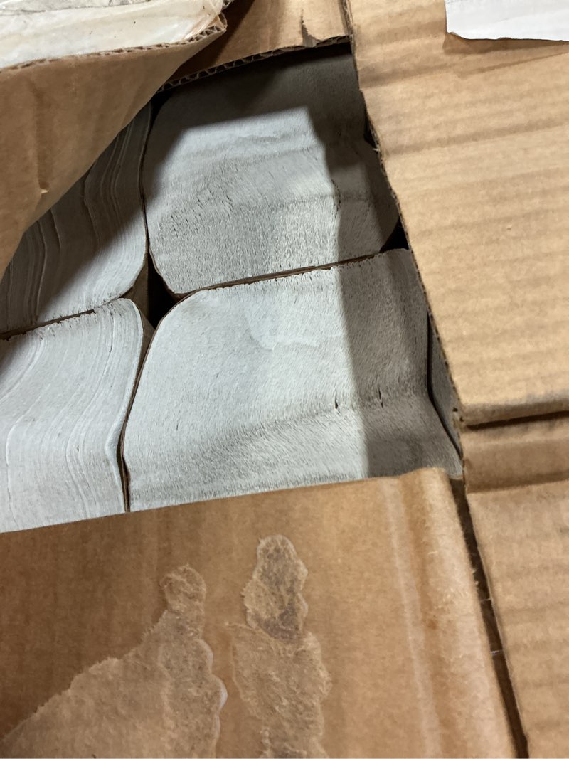 Condition photo showing New/Like New for georgia-pacific pacific blue basic s-fold recycled paper towels (previously branded envision) by gp pro (georgia-pacific), white, 20904, 250 towels per pack, 16 packs per case