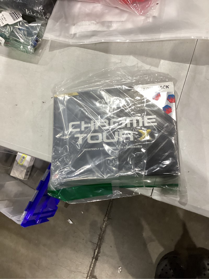 LostGolfBalls - Chrome Tour TruTrack Golf Balls for Callaway, Blue & Red, Near Mint, 12 Golf Balls