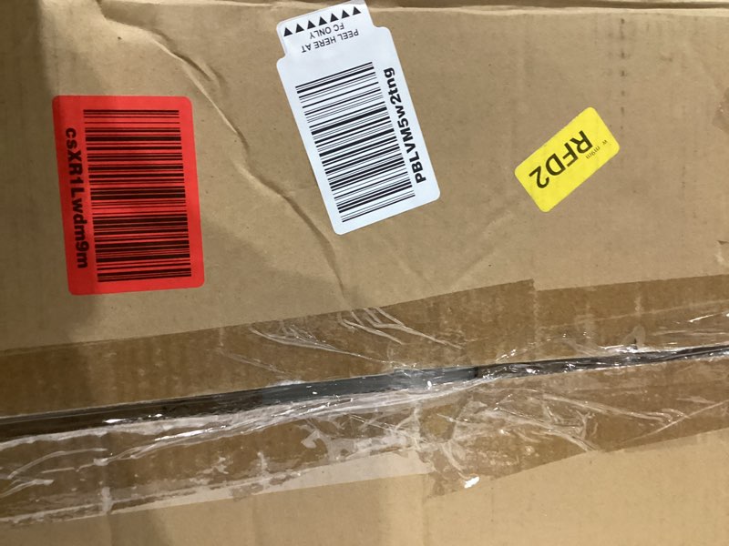 Condition photo showing New/Like New for Floating Nightstand, Floating Shelf with Drawer, Wall Mounted Nightstand, Floating Bedside Table (White Stripe)