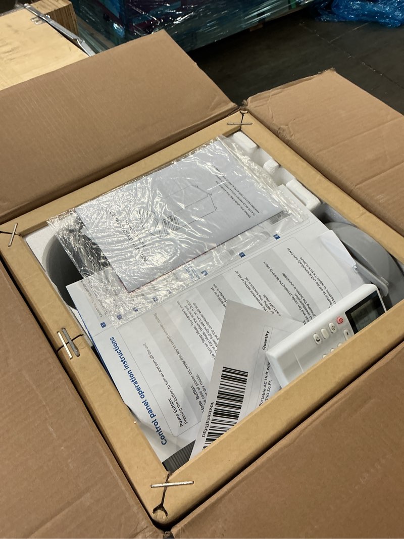 Condition photo showing Good Condition for electactic 10000btus portable air conditioner for bedroom with drainage-free cooling, 4 in 1 portable ac units with cool, fan, dehumidifier, sleep, 24h timer/remote/window kits