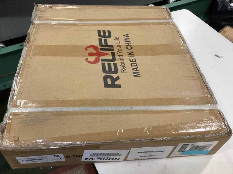 Condition photo showing New/Like New for RELIFE REBUILD YOUR LIFE Dip Station Functional Heavy Duty Dip Stands Fitness Workout Dip bar Station Stabilizer Parallette Push Up Stand Black