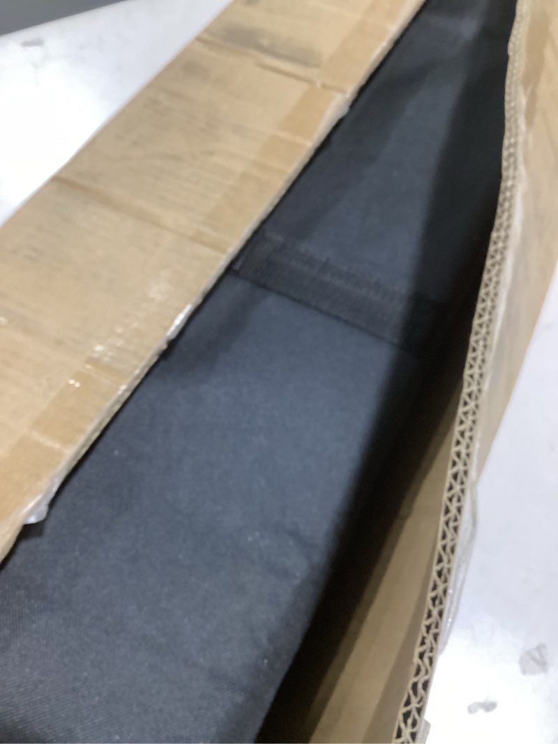 Condition photo showing Good Condition for pipe and drape backdrop stand kit 10x10ft, heavy duty back drop adjustable stand with carry bag, metal background frame for parties wedding birthday decoration photography photo booth video 10x10ft black