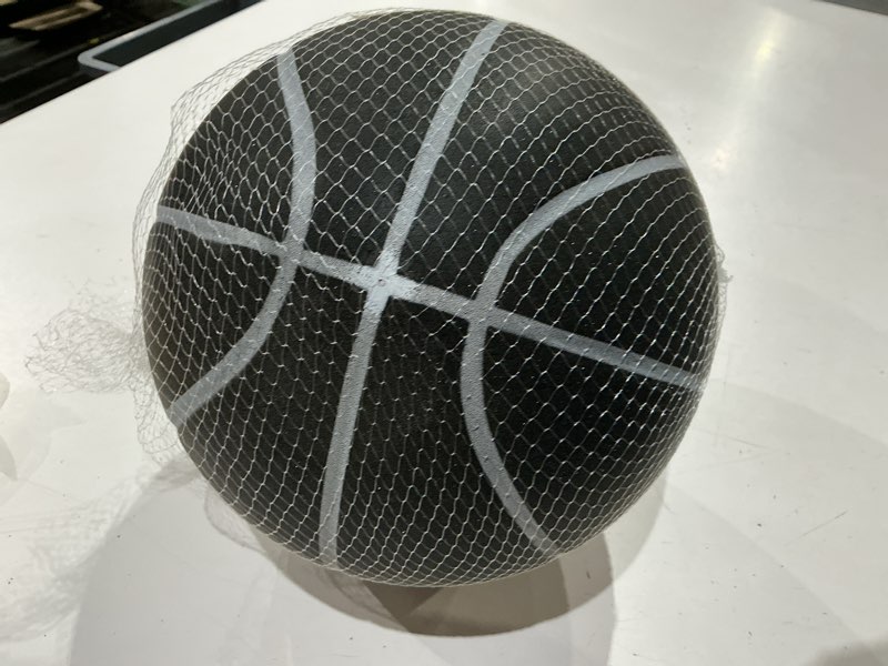 Condition photo showing Good Condition for truehooper silent basketball – size 7 indoor basketball (pro version) - grooved foam basketball for quit dribbling and indoor training – higher bounce noiseless basketball - non-deforming packaging size 7 orange
