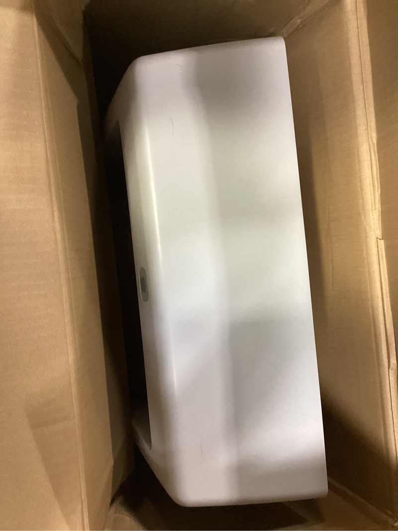 Condition photo showing As Is for petsafe scoopfree crystal pro legacy self-cleaning automatic litter box - top-entry motion-sensing cat box with integrated health counter - includes 1 disposable crystal litter tray