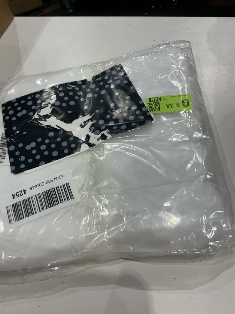 Condition photo showing Good Condition for 100 pcs white shoe covers disposable (50 pairs) - disposable shoe covers for indoors, thin non-woven fabric, stretch fit up to 15.7" - single-use & not waterproof for home use, cleaning & guest visits