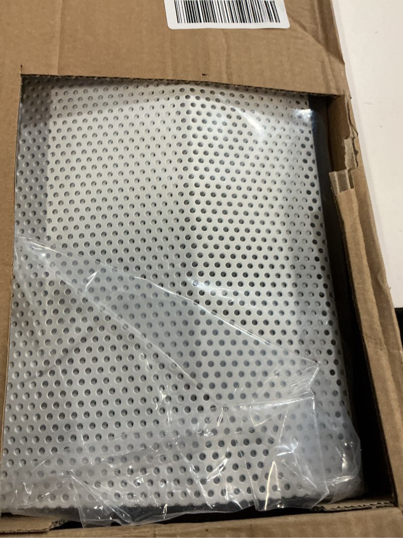 Condition photo showing New/Like New for 6ft Steel Easy Slip-On Baseboard Heater Cover with End Caps for Bathroom & Hydronic System for Replacing Old Cover, White Cover 6ft?With End Caps?