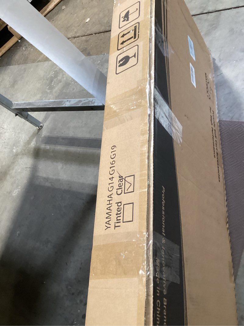 Condition photo showing Good Condition for mixopoly golf cart windshield for yamaha g14 g16 g19 (1995-2003) models, clear foldable 3/16" (5mm) 