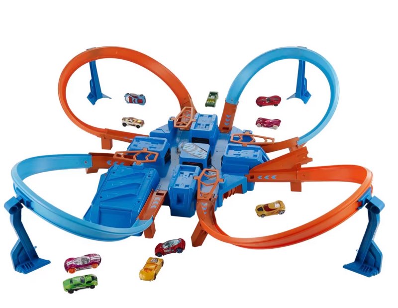 Hot Wheels Criss Cross Crash Track Set
