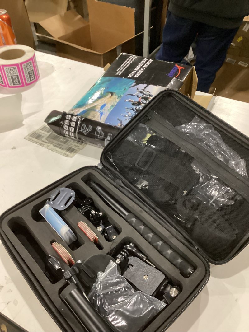 Condition photo showing New/Like New for Husiway Accessory Kit for DJI Osmo 360 Magnetic Mount Bundle with Carrying Case Selfie Stick Glass S