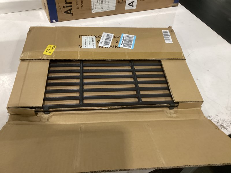 Condition photo showing Good Condition for 7524 genesis 300 series grates replacement parts for weber grill grates genesis e-310 e-320 e-330 s-310 s-320 s-330 ep-310 ep-320 ep-330 weber genesis grill parts 2 pcs cast iron grid 19.5 x 25.8 inch