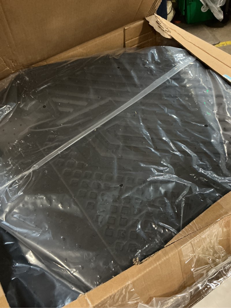 Condition photo showing Good Condition for LASFIT Floor Mats & Cargo Mat for Nissan Pathfinder 7/8 Seats 2026 2025 2024 2023 2022, All Weather TPE Custom Fit Floor Liners for Pathfinder SV/SL/Platinum Car Mats & Trunk Mats Accessories, Black 1)For Nissan Pathfinder | 2022-2026