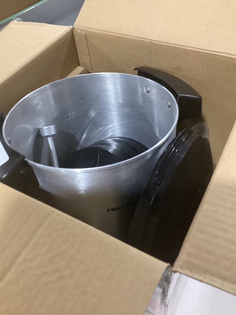 Condition photo showing As Is for Hamilton Beach 45 Cup Coffee Urn and Hot Beverage Dispenser, Silver Single-Spout