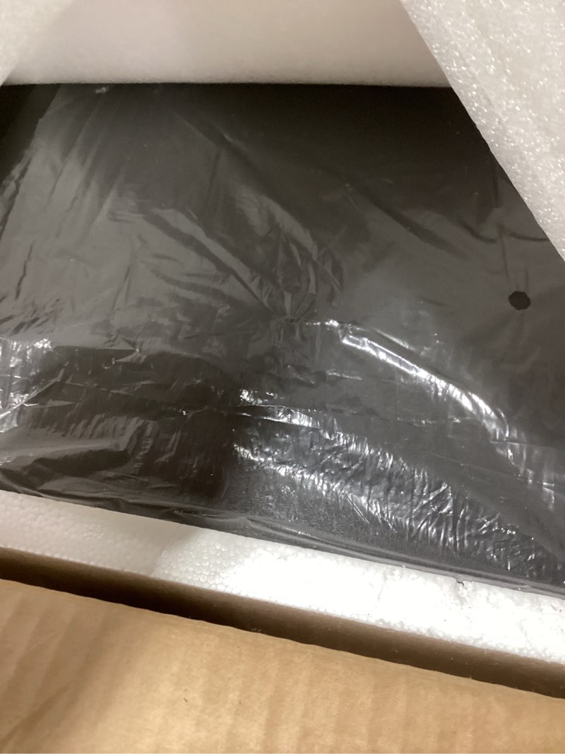 Condition photo showing Good Condition for BZIUM Overbed Bedside Table with Hidden Wheels, Adjustable Medical Tilt Top Hospital Bed Table Over The Bed, Rolling Desk Mobile Standing Desk (27.6x15.8, White) White 27.6x15.8 Inch