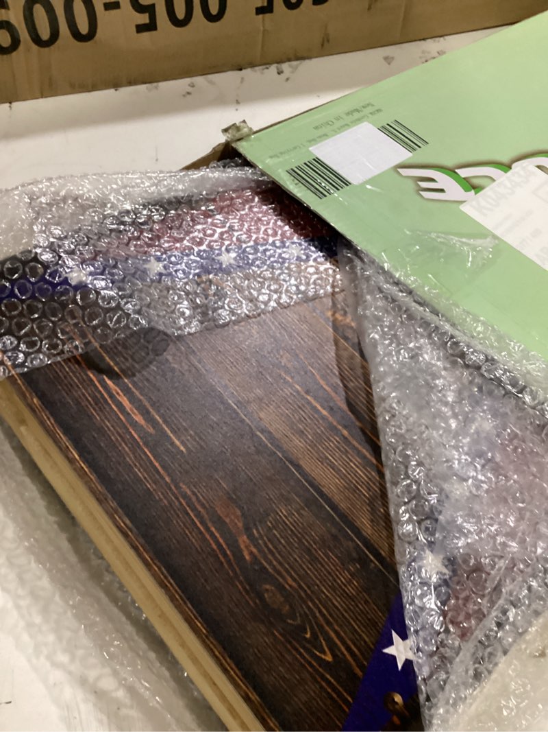 Condition photo showing Good Condition for electronic cornhole board set 4x2ft 3x2ft 2x1ft, automatic scoring corn hole games for adults & kids, wooden portable cornhole set with 8 bean bags & carrying bag for outdoor, tailgate, party red & blue 2 x 1 ft