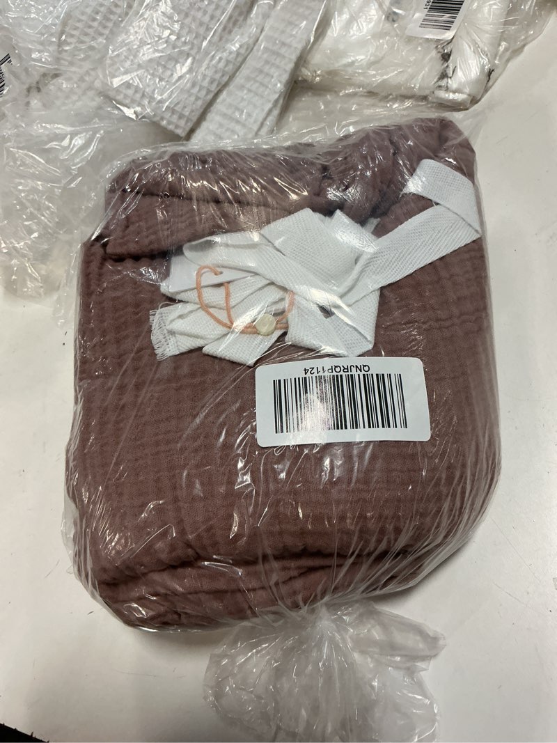 Condition photo showing Good Condition for organic cotton gauze sham set, king, fig