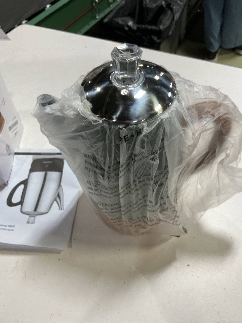 Condition photo showing New/Like New for mixpresso 10 cup percolator coffee pot electric, stainless steel coffee percolator electric with keep warm function, classic perculator pot with removable basket for home or office - shiny green