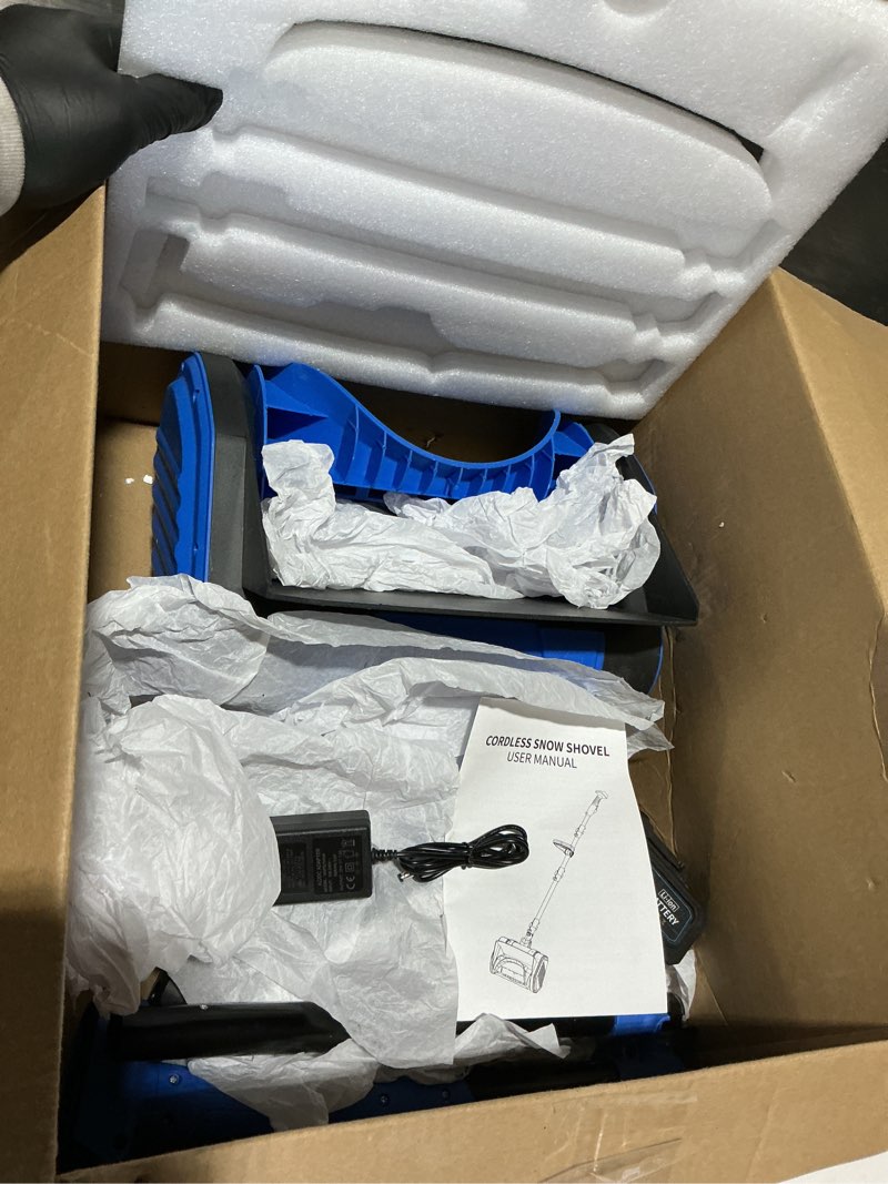 Condition photo showing Good Condition for Westinghouse WSnow11SD Corded Snow Shovel, 11-inches Wide, Electric Snow Shovel with 20ft Throwing Distance, Plows 300lbs/min for Driveway/Steps/Sidewalk/Porch