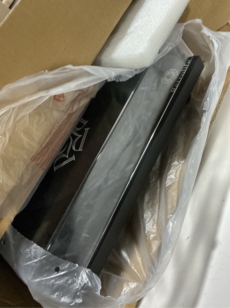 Condition photo showing As Is for Record Player Wireless Output Turntable Carbon Fiber Tonearm Vinyl Player Aluminium Platter Belt-Drive LP Turn Tables 2 Speed RPM Phono RCA Line Output AT-3600L MM Cartridge Audio Sound Pure Black