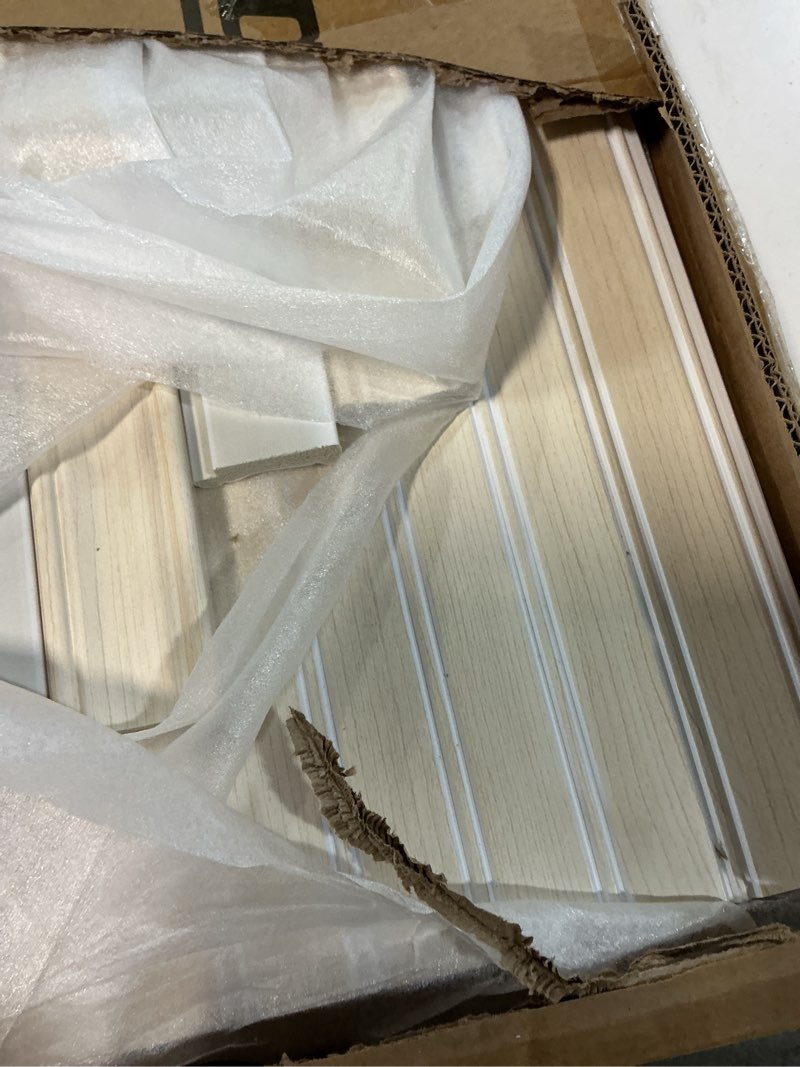 Condition photo showing Good Condition for a33001wh12-art3d wainscoting wall panel kit, 37.8" tall beadboard panels for walls, polystyrene board and batten wall panel kit, easy diy decorative trim for living room, kitchen, bedroom – covers 31 sq.ft