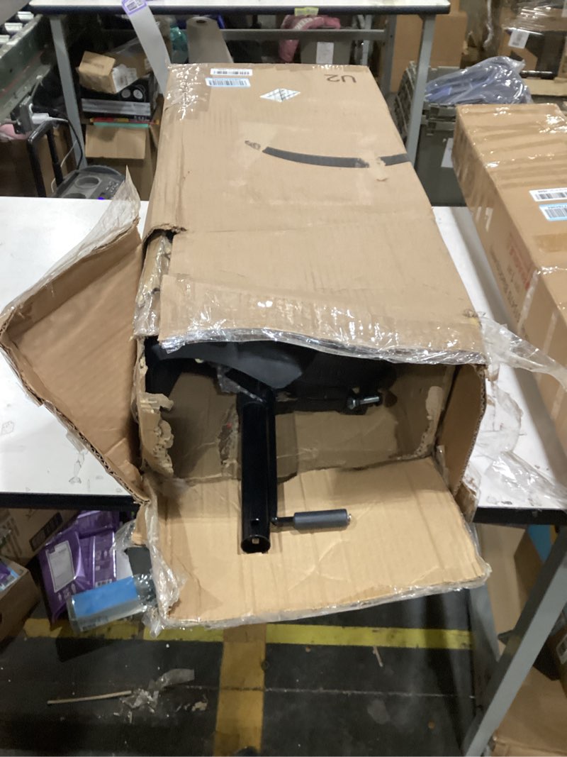 Condition photo showing Good Condition for Gardenised Extra Wide 36 in. Snow Shovel Plow Pusher Remover with Large Rugged Wheels, Heavy Duty, Black