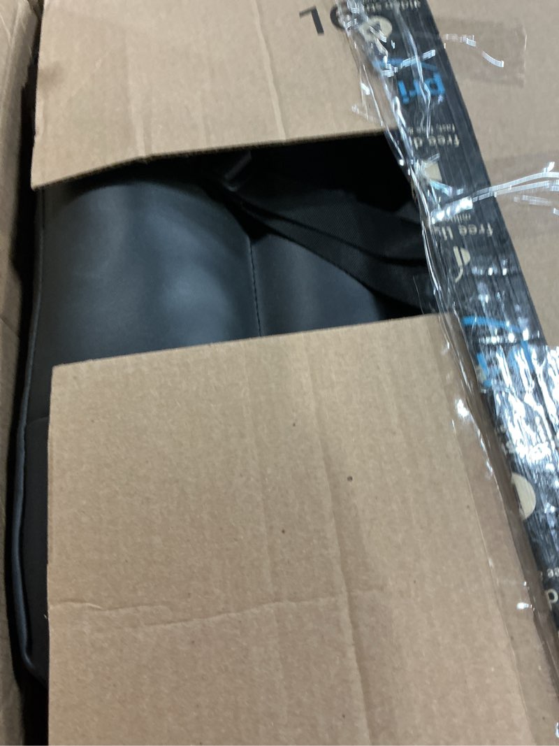 Condition photo showing Good Condition for youfi leather seat cushion extra-thick booster for office chair to rise height - full filling for support - with breathable cover, handle and buckle - relieves back pain – 18"x16"x6" (black)