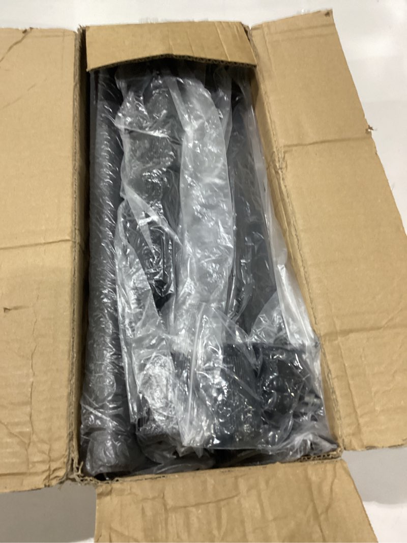 Condition photo showing New/Like New for gleam keyboard stand - digital piano stand, single x style, black (capacity: 100 lb) black - capacity: 100 lb